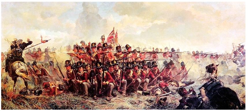 Battle of Waterloo square