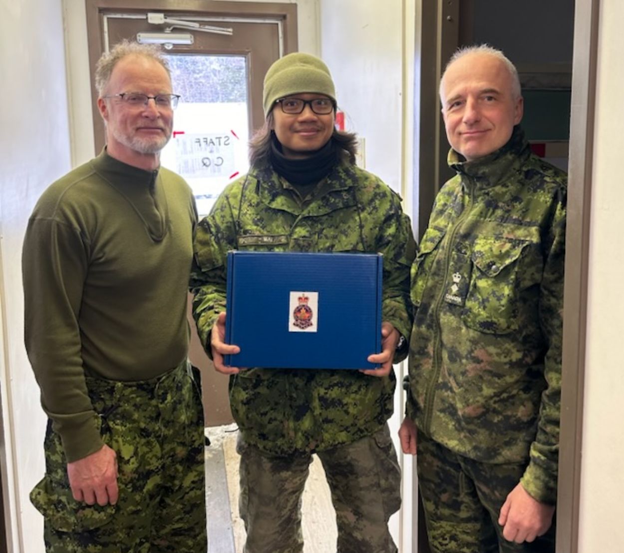 RMR Thanks MCpl Mai for Volunteering – Royal Montreal Regiment